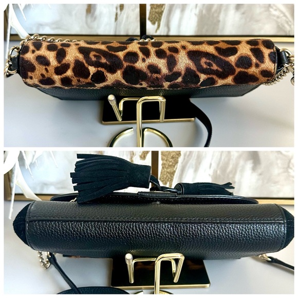 EUC Kate Spade Calf Hair/Suede Greer Sequoia Avenue Leopard Print Crossbody - Picture 10 of 12